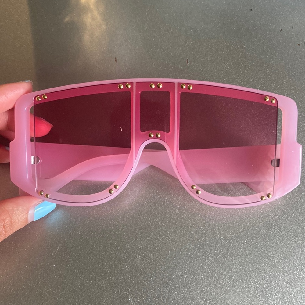Pink sunglasses